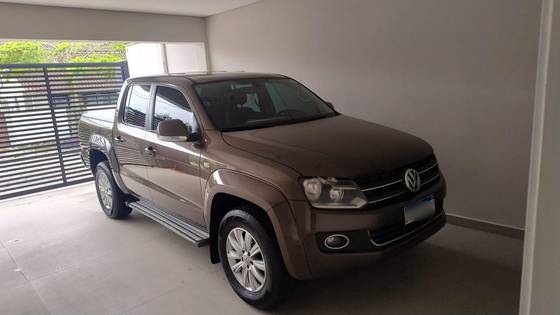 VOLKSWAGEN AMAROK 2.0 HIGHLINE 4X4 CD 16V TURBO INTERCOOLER DIESEL 4P AUTOMÁTICO